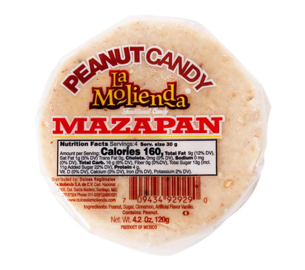 Amazon.com : La Molienda, Mazapan, 4.22 Ounce : Nut Cluster Candy